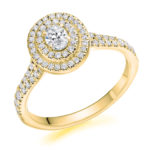 Platinum Oval Cut Diamond Halo Engagement Ring 0.75ct