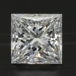 Platinum Princess Cut Diamond Engagement Ring 1.00ct