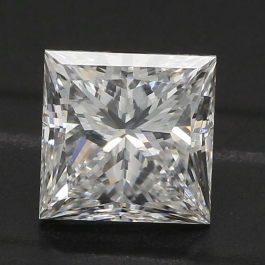 18ct Yellow Gold Princess Cut Diamond Engagement Ring 1.16ct