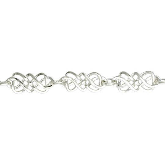 Sterling Silver Celtic Style Bracelet
