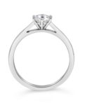 Platinum Brilliant Cut Diamond Solitaire Engagement Ring 0.30ct