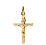 9ct Yellow Gold Crucifix Pendant