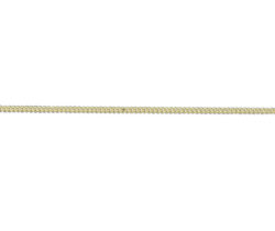 18ct Yellow Gold 18in Filed Curb Chain