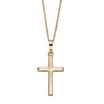 9ct Yellow Gold Cross Pendant