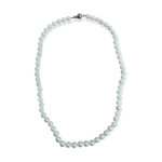 9ct White Gold Cultured Freshwater 18in Pearl Strand