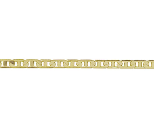 9ct Yellow Gold 18in Anchor Link Chain