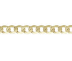 Gents 9ct Yellow Gold 8.5in Metric Curb Bracelet