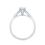 Platinum Brilliant Cut Diamond Solitaire Engagement Ring 0.50ct