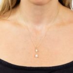 9ct Yellow Gold Freshwater Pearl Drop Pendant