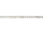 Gents Sterling Silver 20in Metric Curb Chain