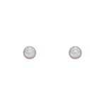 9ct Yellow Gold Freshwater Pearl Stud Earrings