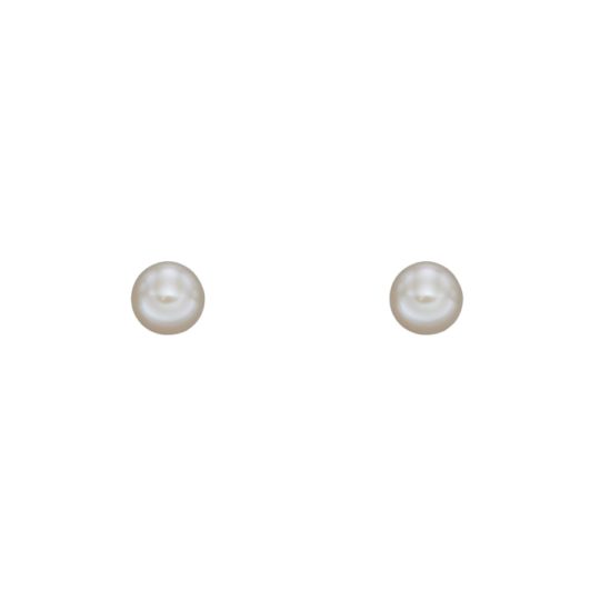 9ct Yellow Gold Freshwater Pearl Stud Earrings