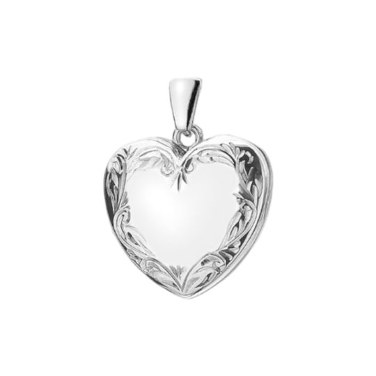 Sterling Silver Heart Shaped Locket