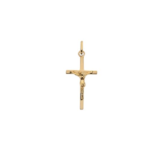 9ct Yellow Gold Small Crucifix Cross