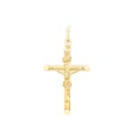 9ct Yellow Gold Crucifix Cross