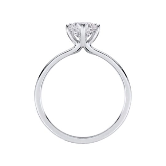 Lab Grown Platinum Brilliant Cut Diamond Solitaire Engagement Ring 2.00ct