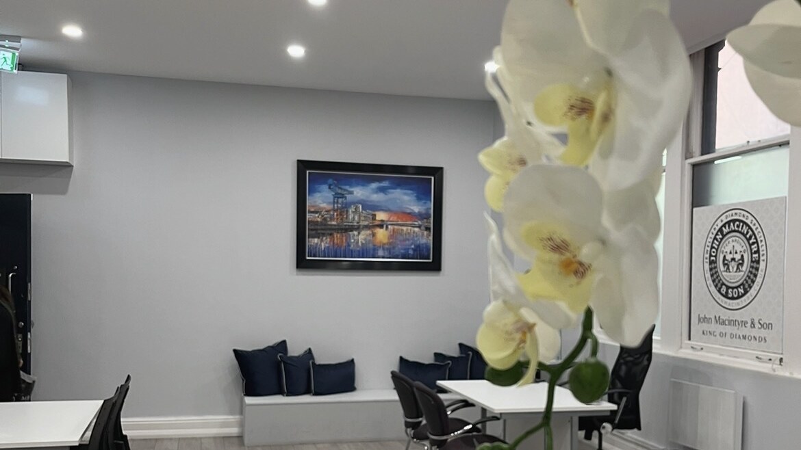John Macintyre and Son appointment-based Glasgow showroom on Mitchell Lane