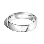 9ct White Gold 6mm Classic Court Wedding Ring