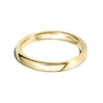 18ct Yellow Gold 3mm Classic Court Wedding Ring