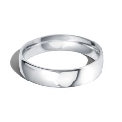 Platinum 950 5mm Classic Court Wedding Ring