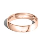 9ct Rose Gold 5mm Classic Court Wedding Ring