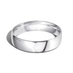 Platinum 950 5mm Lightweight Court Wedding Ring